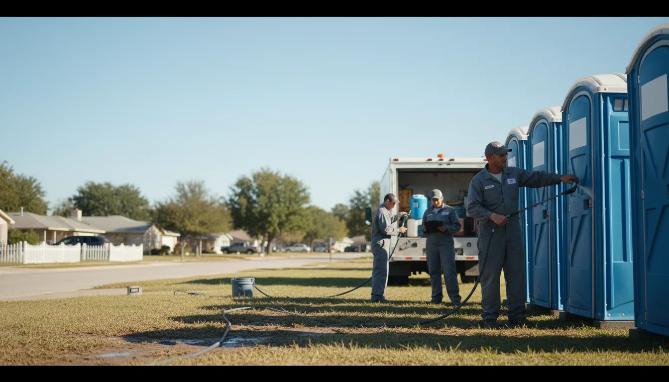 Long-Term Portable Toilet Rental in Du Pont, GA near me